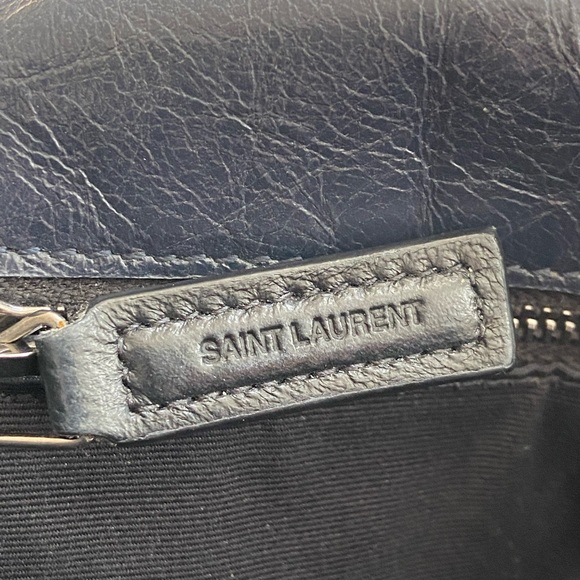 YSL Niki Medium Chain Bag- Navy - Picture 7 of 14